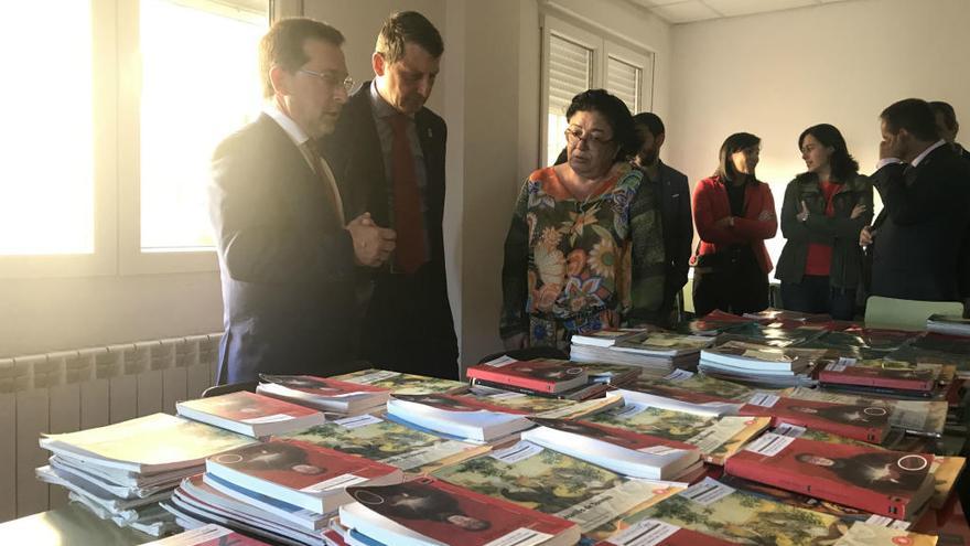 Genaro Alonso en el Instituto de Educación Secundaria (IES) Concejo de Tineo