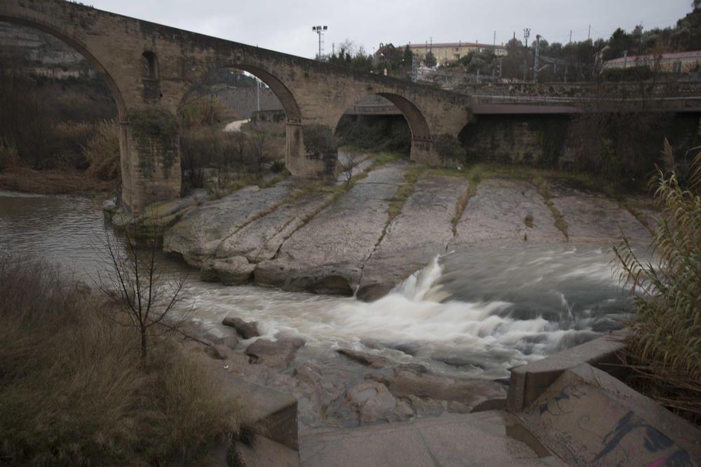 Dimarts de pluja a la Catalunya Central amb el pas de la borrasca Glòria