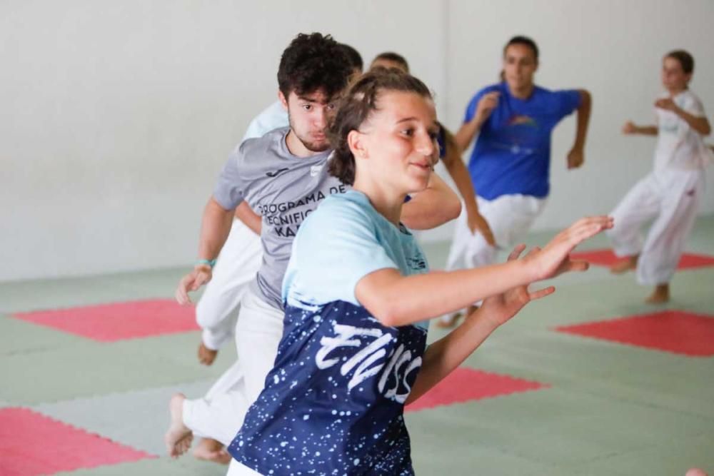 María Torres y Nadia Gómez cautivan al Samyd con sus entrenos de competición