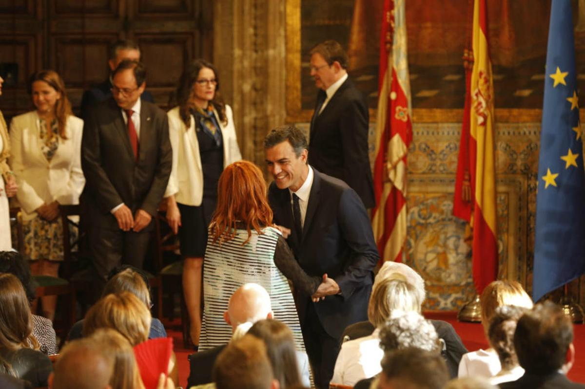 9 d'Octubre: Acto institucional en la Generalitat