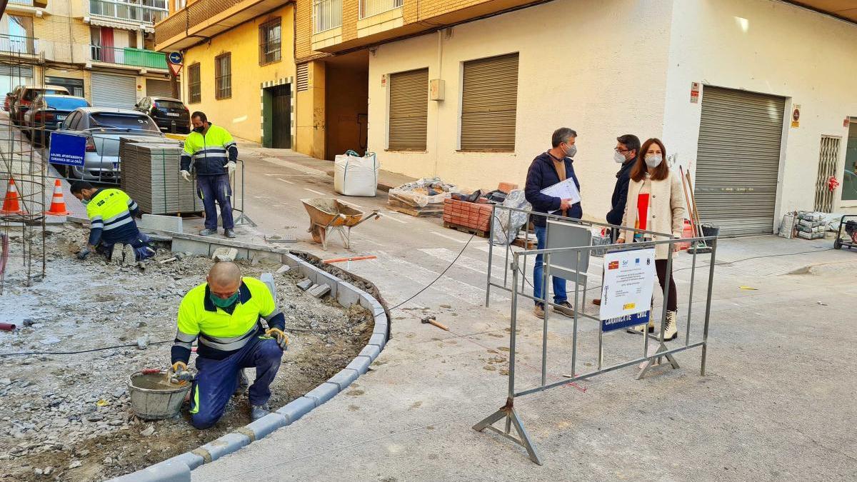 El Ayuntamiento de Caravaca mejora la accesibilidad en aceras