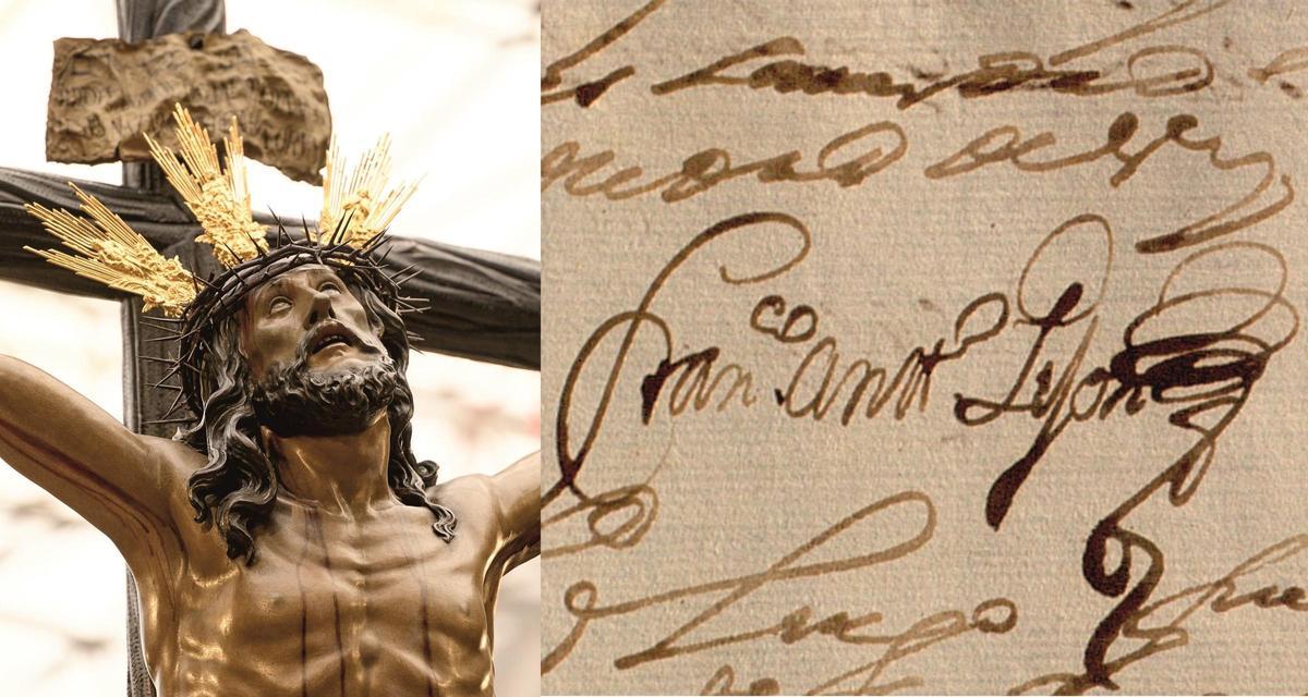 El Cachorro junto a la firma de Ruiz Gijón.