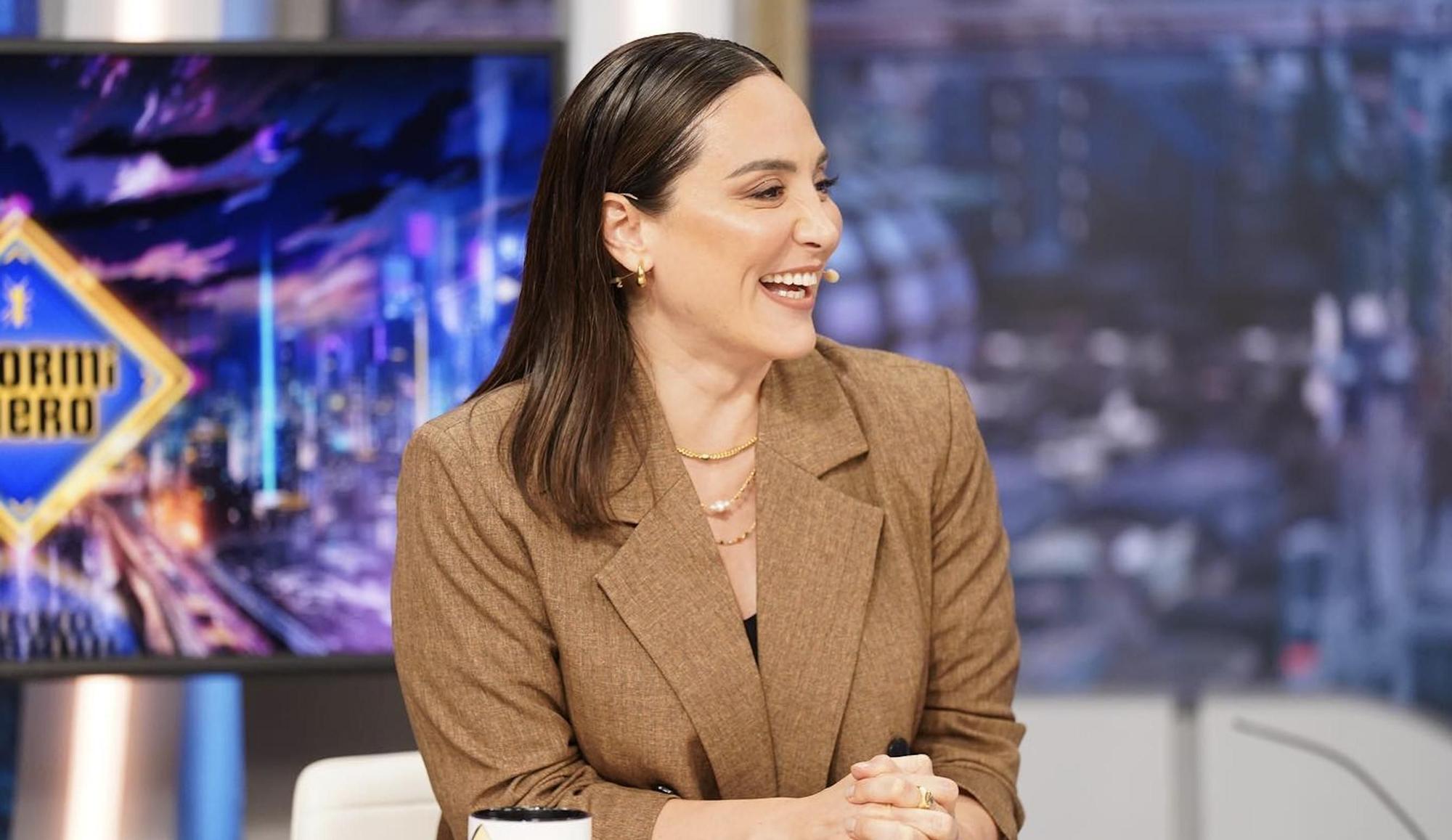 Tamara Falcó en el plató de 'El Hormiguero'