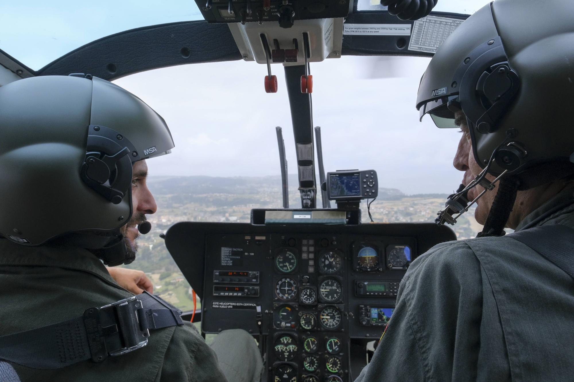 El servicio aéreo de la Guardia Civil cumple 50 años (en imágenes)
