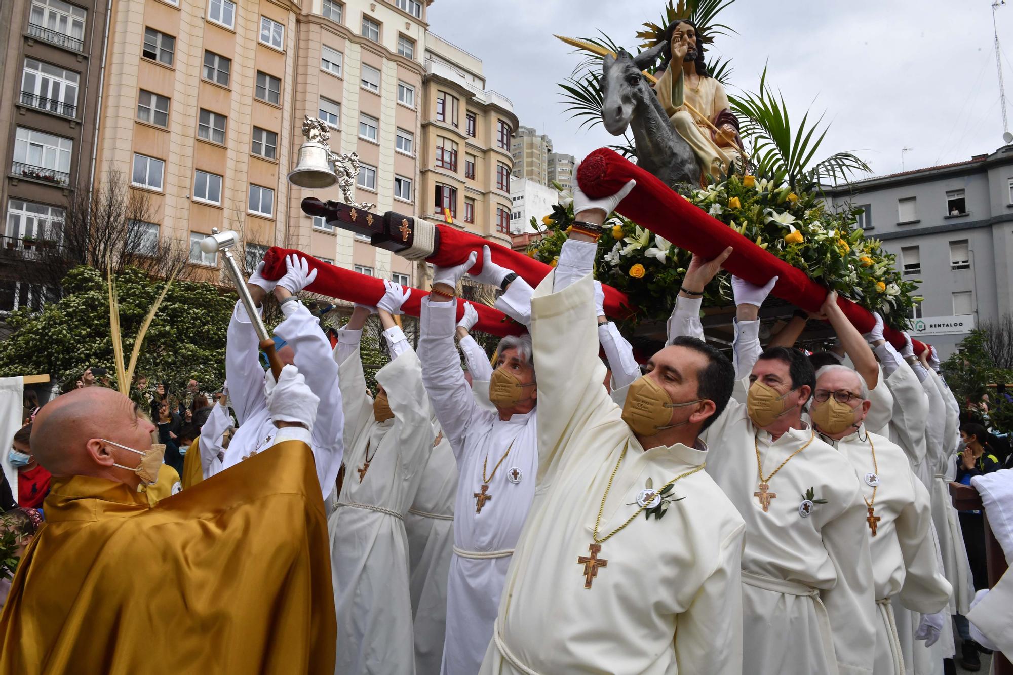 La procesión de la borriquilla en A Coruña