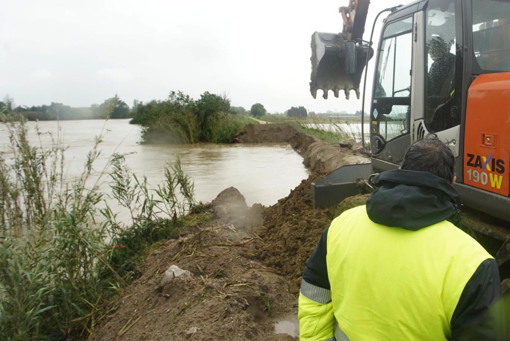 Temporal amb inundacions i creixement dels rius a les comarques gironines (18-22 d'abril de 2020)