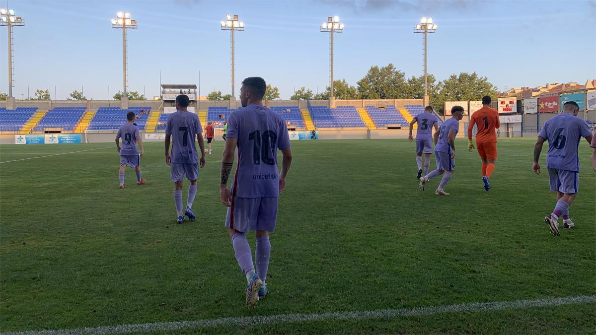 El Barça B, en el Municipal de Palamós