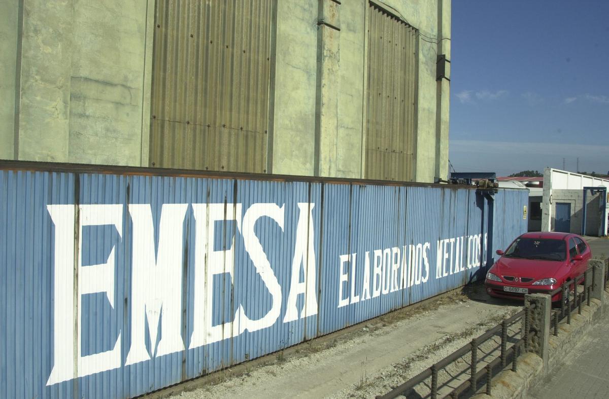 Antigua fábrica de Emesa, fotografiada a principios de la década del año 2000