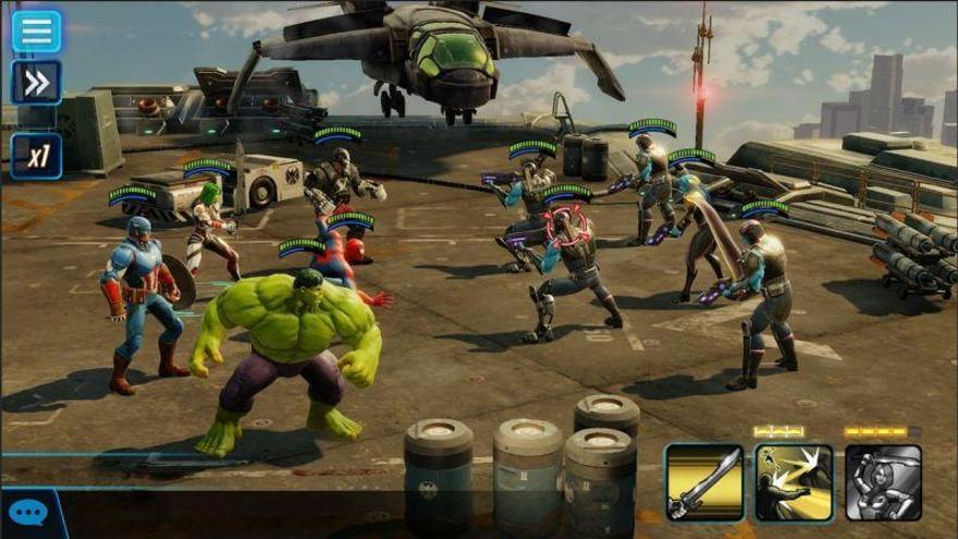 Las mejores aplicaciones de la semana: Marvel Strike Force y Merge Plane