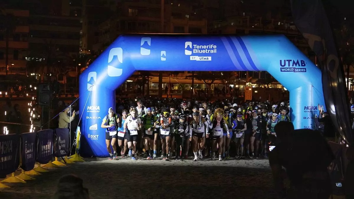 Estel Roig y Tom Evans conquistan la 110K de Tenerife Bluetrail by UTMB