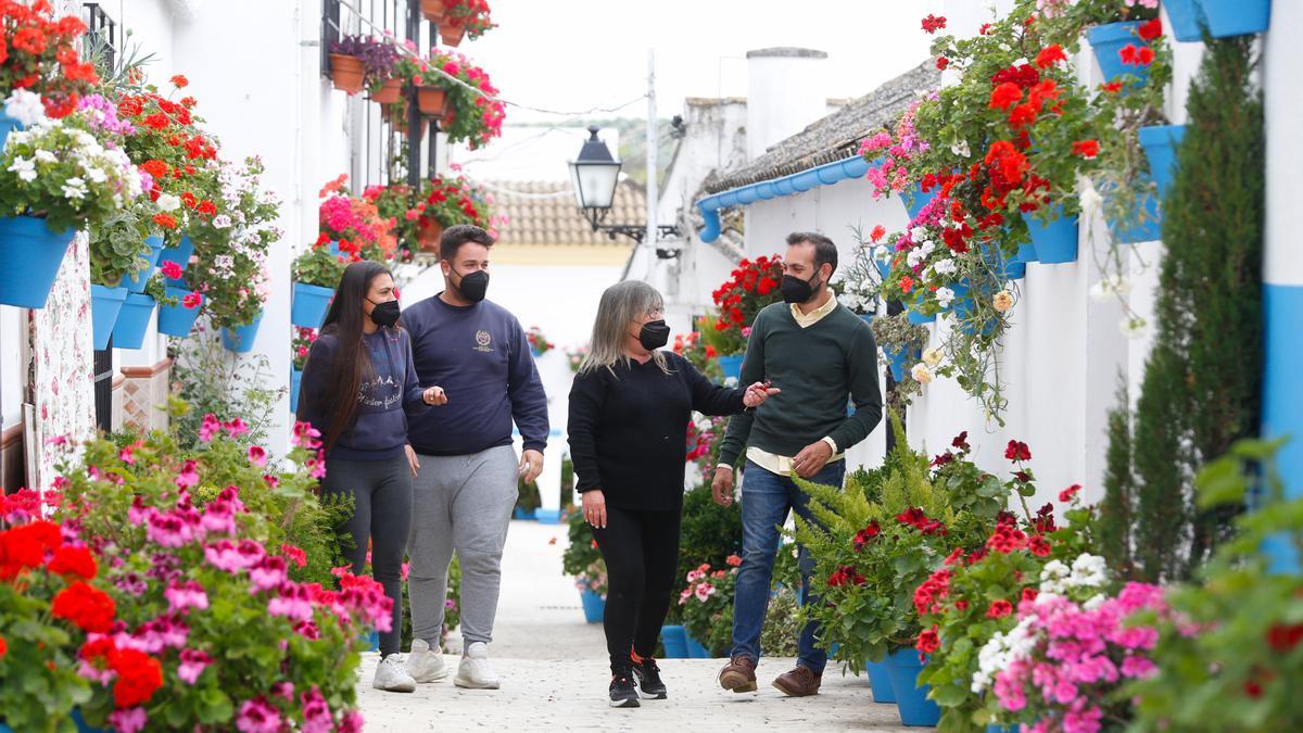 Cañete en Flor un homenaje a los Patios de Córdoba