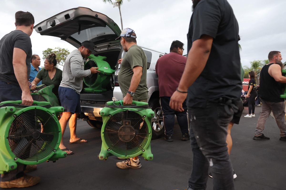 El fuego destruye la localidad de Lahaina, en Hawái