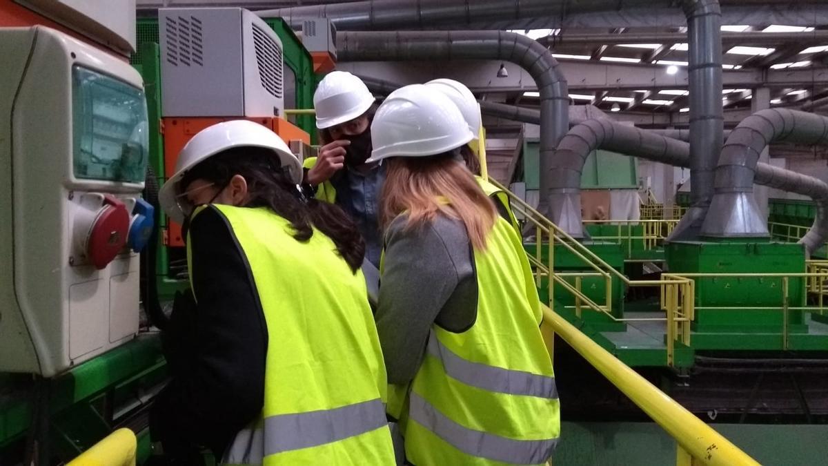 Visita de la delegación de Mercadona a la Planta de Tratamiento de Llíria