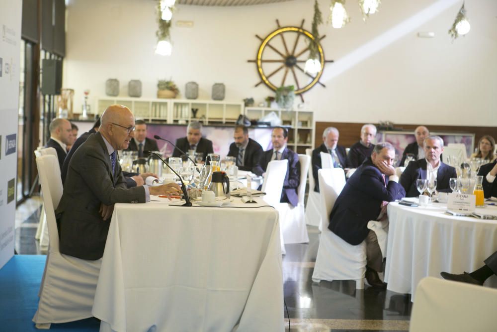 Desayuno con Duran i Lleida en el Maestral