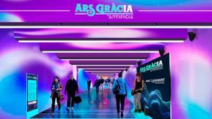 Futura experiencia inmersiva en el transbordo de Passeig de Gràcia.