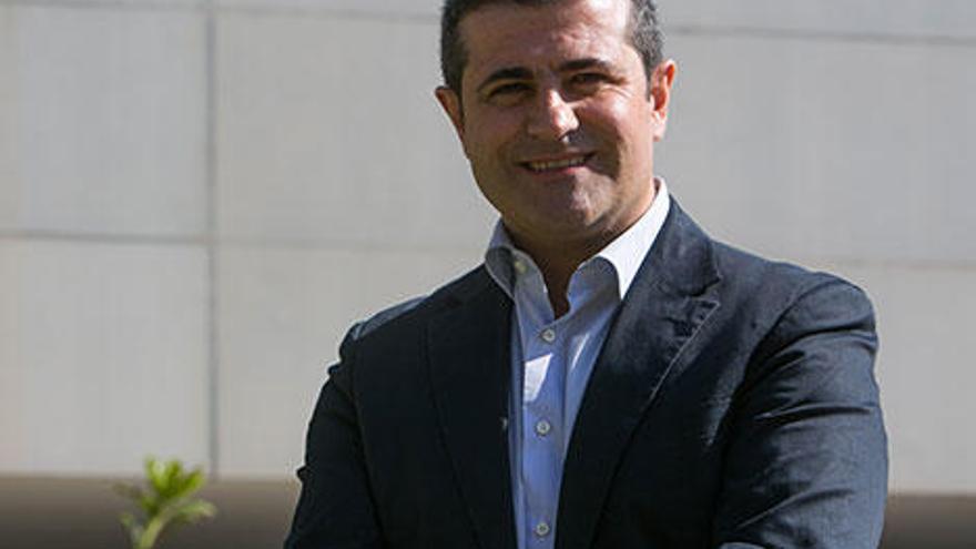 Fernando Olivares, en la Universidad de Alicante (UA).