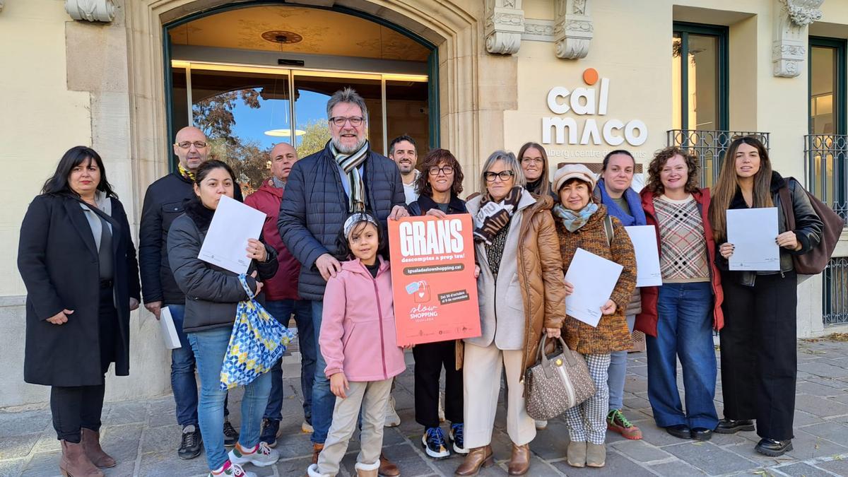 Entrega de premis de la campanya Slow Shopping