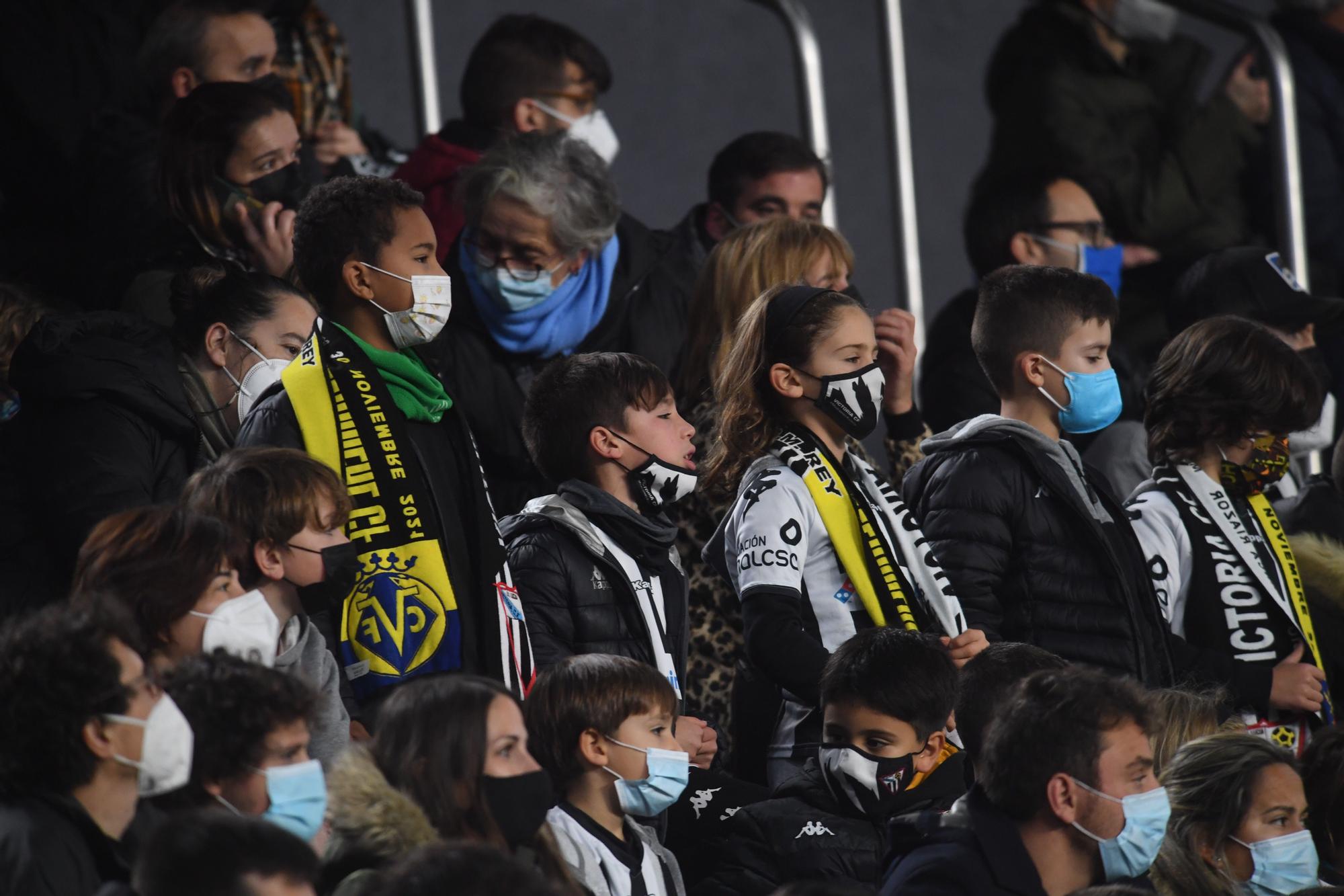 Noche mágica para el Victoria CF a pesar del 0-8 frente al Villarreal