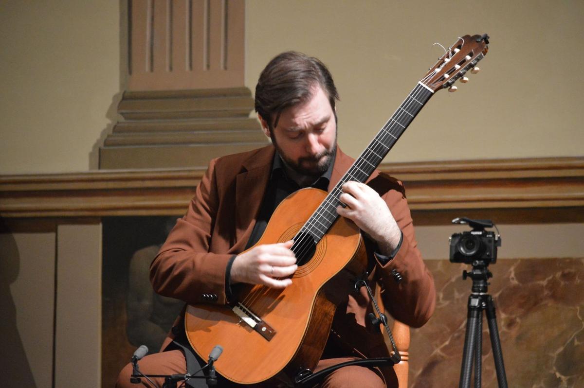 El prestigioso guitarrista sueco Jacob Kellermann ha participado en la Setmana Tàrrega interpretando piezas del compositor vila-realense.