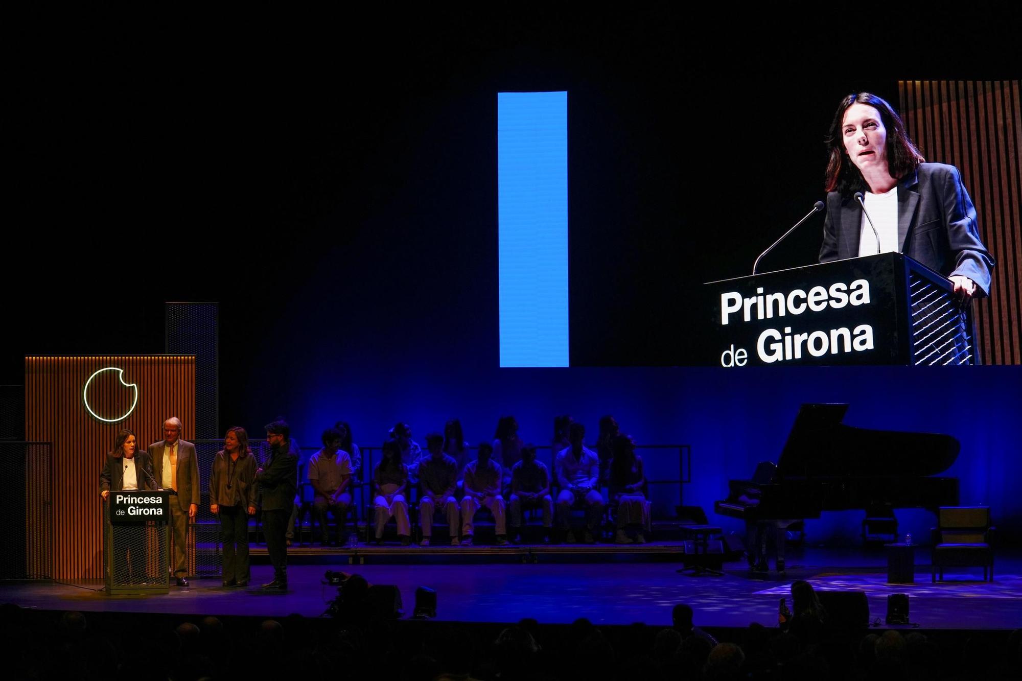 Victoria Luengo, ganadora del premio Princesa de Girona