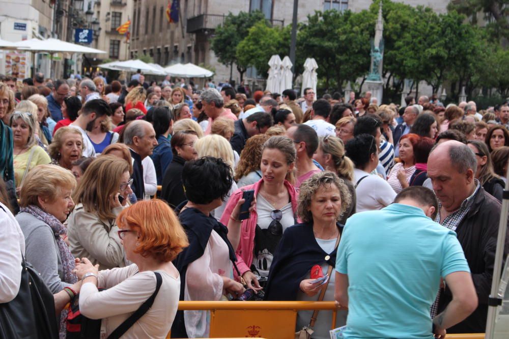 Besamanos a la Virgen de los Desamparados