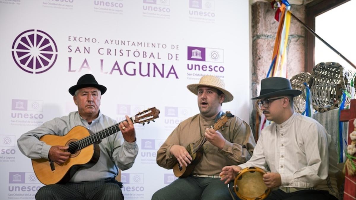 Imagen de archivo de las actividades celebradas el pasado año por el Día de Canarias en La Laguna.