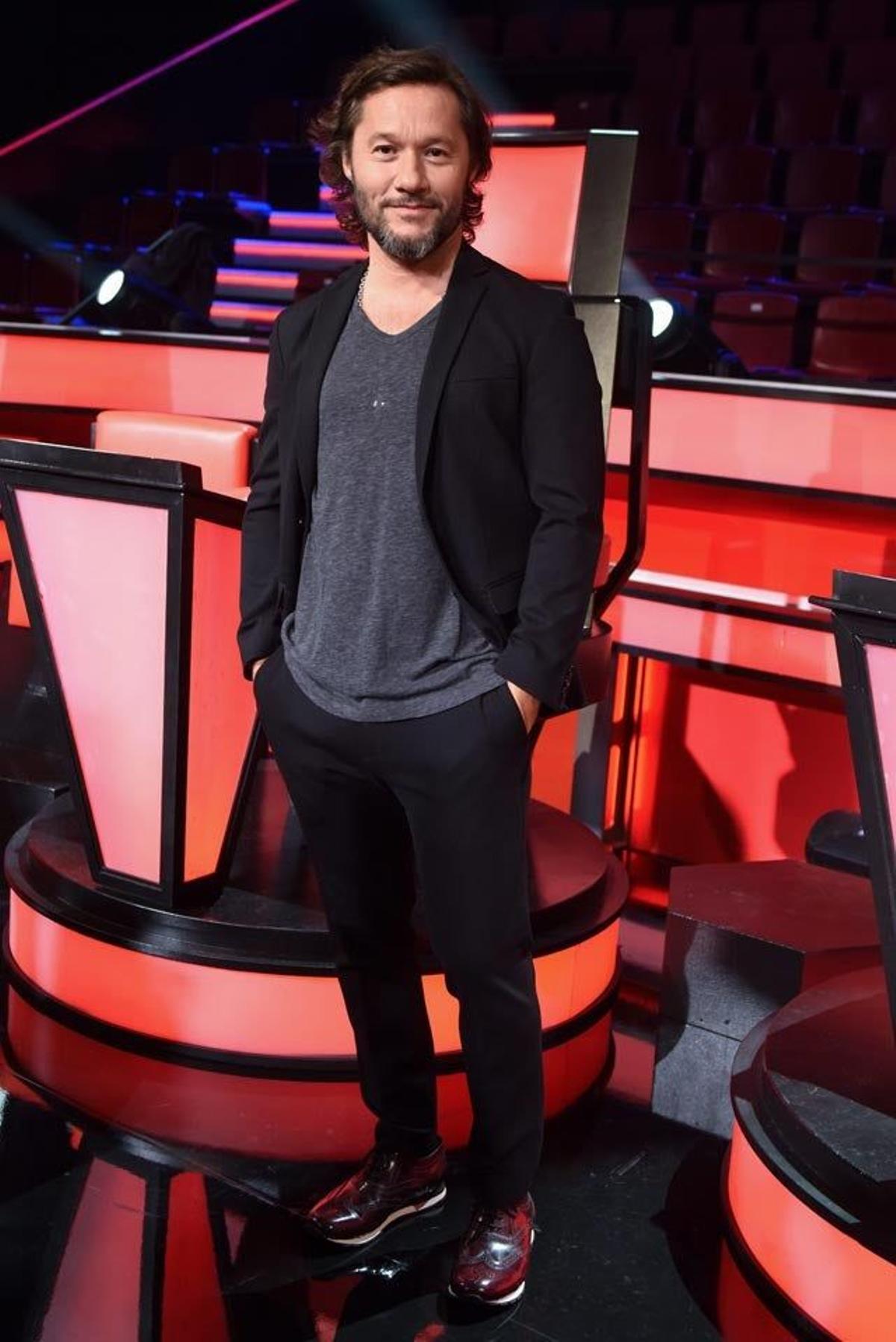 Diego Torres, en la presentación de la cuarta temporada de 'La Voz'.
