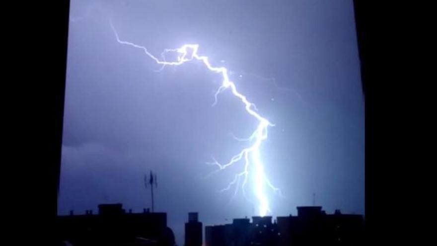 Tormenta sobre Añaza