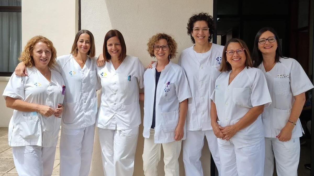 Profesionales de CMA del Centro de Salud de La Vera