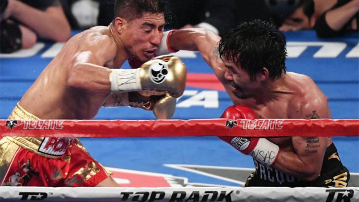 Pacquiao y Vargas, en la pelea