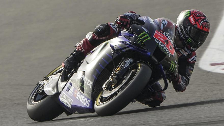 Fabio Quartararo en el Gran Premi de Doha de MotoGP