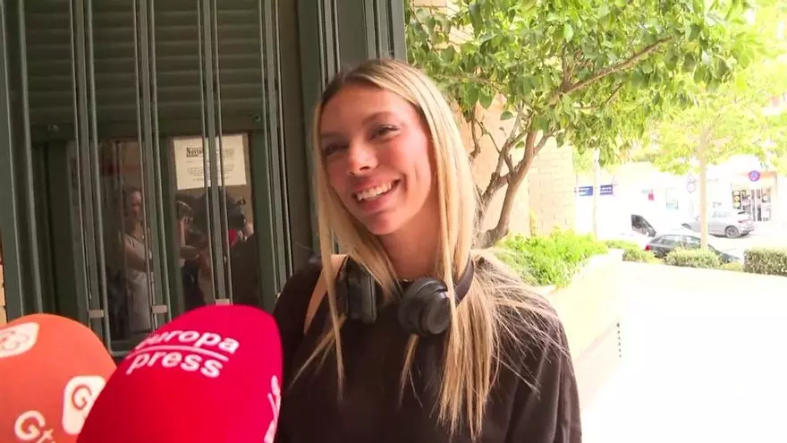 Alejandra Rubio evita responder las preguntas sobre las declaraciones de su tía Carmen Borrego