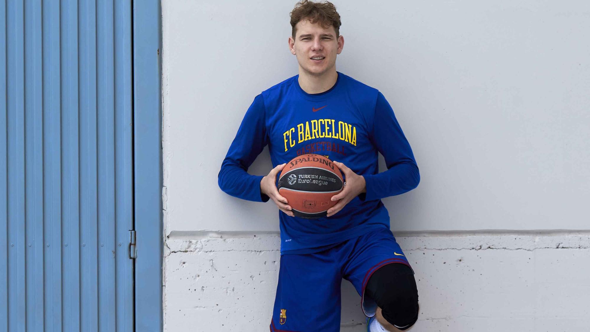 Rokas Jokubaitis está centrado en el Barça