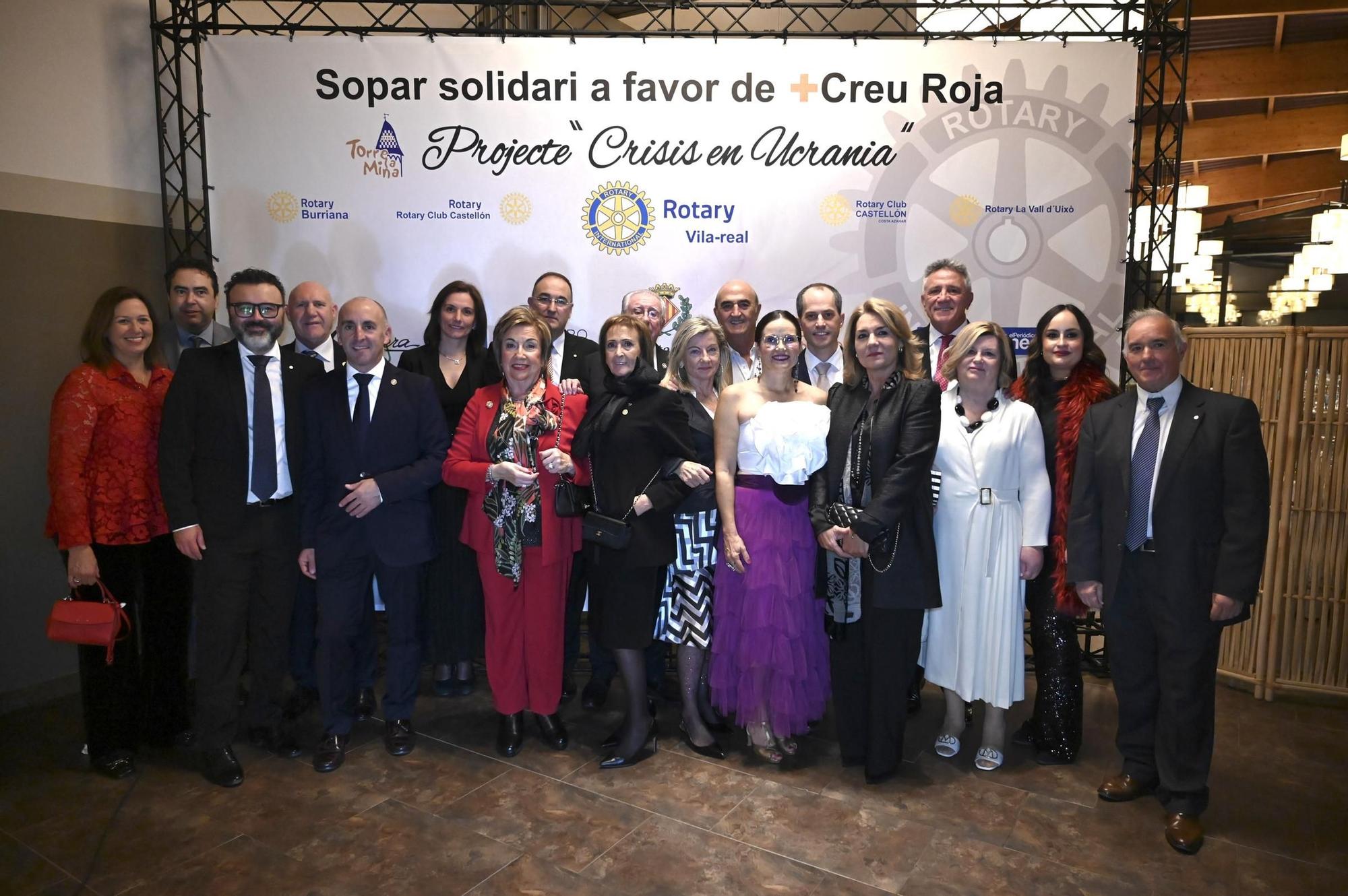 Las mejores fotos de la cena solidaria del Rotary Club Vila-real