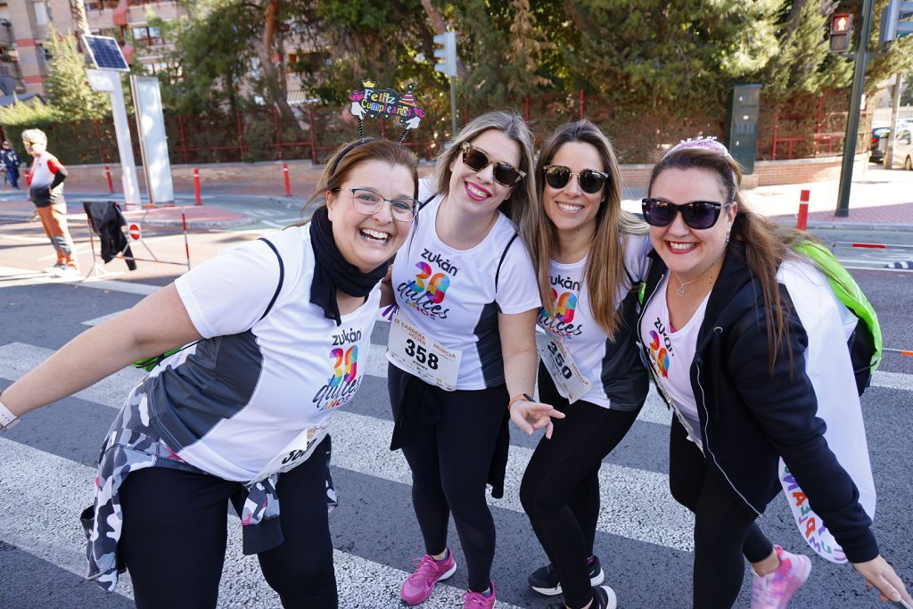 Imágenes del recorrido de la Carrera de la Mujer: avenida Pío Baroja y puente del Reina Sofía (II)