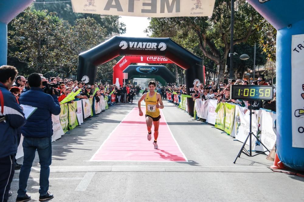 Ahouchar y Benali se adjudican la Media Maratón con autoridad. Por primera vez era valedera para el Autonómico