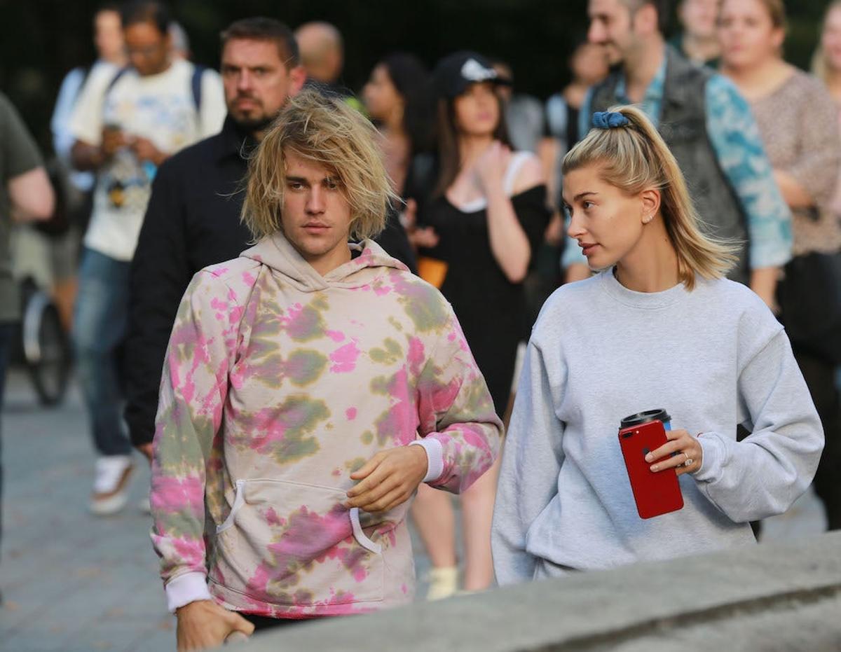 Justin Bieber y Hailey Baldwin en Londres