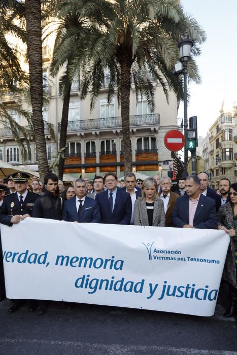 Día Europeo de las Víctimas del Terrorismo en València