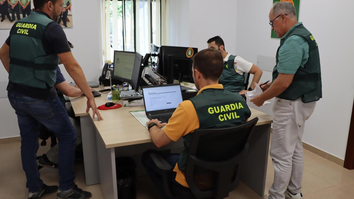 Equipo de investigación de ciberdelicuencia de la Guardia Civil.