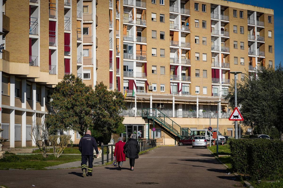 Centro residencial de La Granadilla en Badajoz.