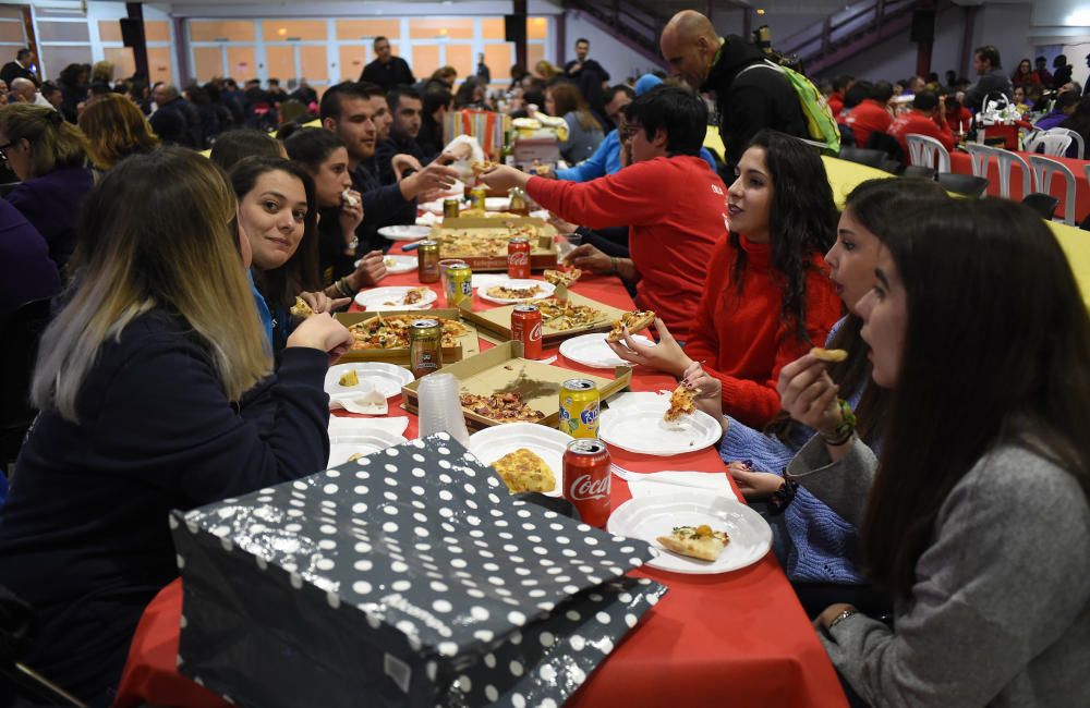 Sopar de colles multitudinario