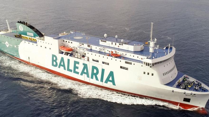 Baleària aumenta su facturación en un 19 % y llega a los 452 millones