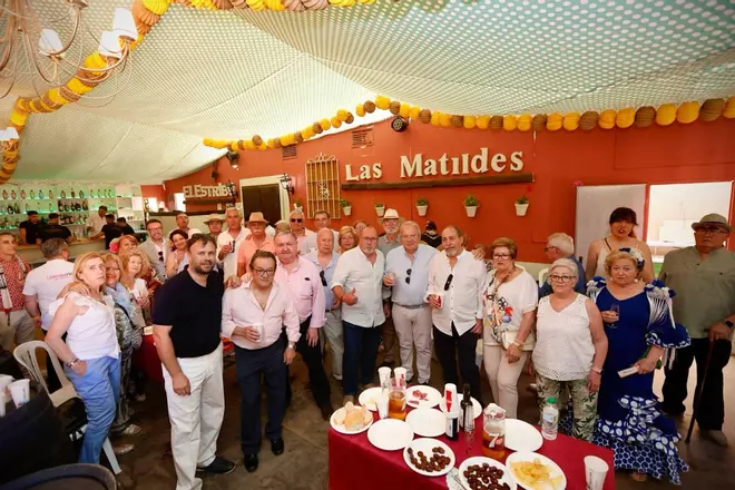 Las recepciones del sábado de Feria, en imágenes