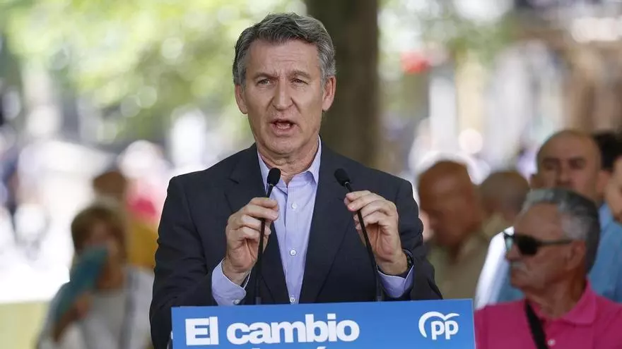 Feijóo pronuncia su discurso más duro tras la imputación de Zapatero: "La redada de la UCO fue a todo el sanchismo, no solo a una parte"