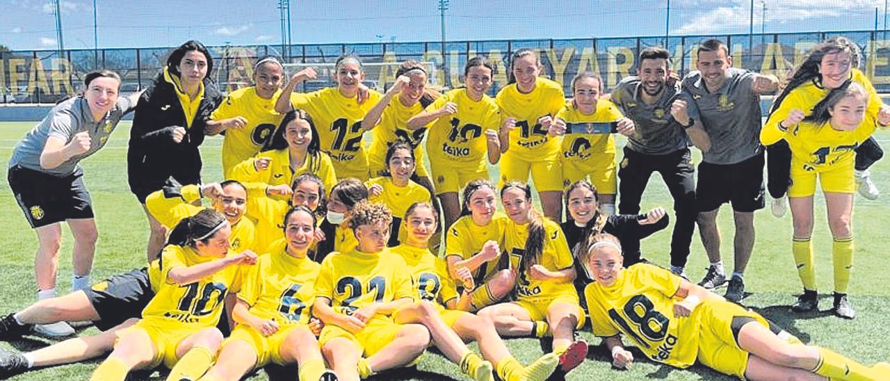 El Villarreal D ya es equipo de Primera Regional en la temporada de su estreno competitivo tras un curso brillante.