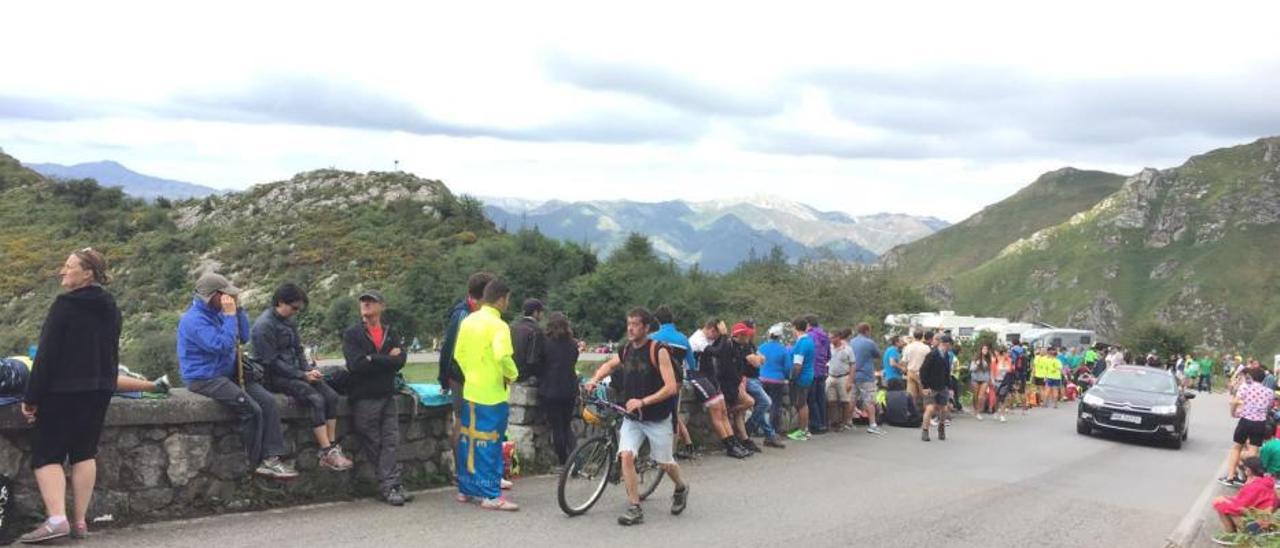 Vuelta ciclista a España. Lagos de Covadonga