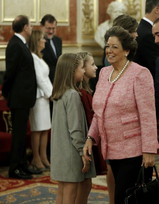 Leonor y Sofía, protagonistas en el Congreso