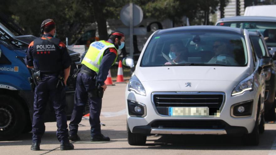 Un control de mobilitat dels Mossos fet a l&#039;AP-7