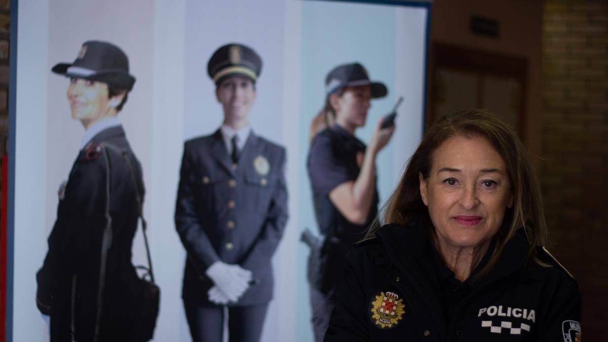 María de los Ángeles Burillo, comisaria principal en la Policía Local de Murcia