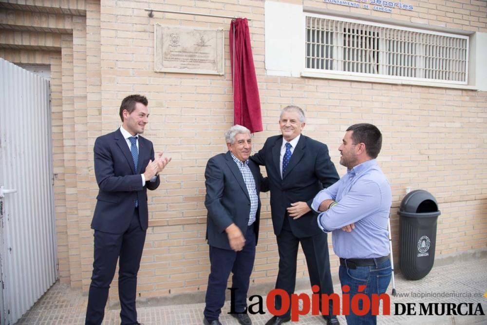 Pabellón dedicado a Rosendo Berengüí en Cehegín